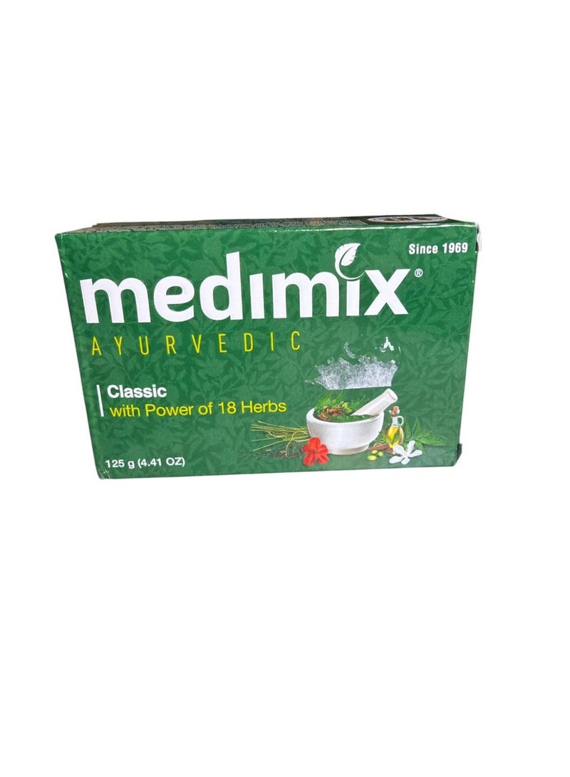 Medimix Ayurvedic 18-Herb Soap 2 X 125g - Image 1